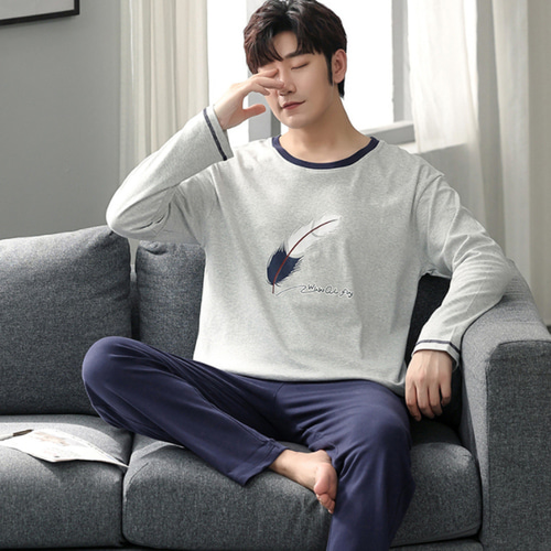 인드림 남성 잠옷세트(XL) 이지웨어 남자파자마