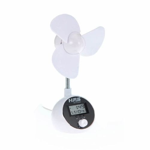 USB 선풍기(날짜 시계 온도계)풍량 조절 방향 조절 ON