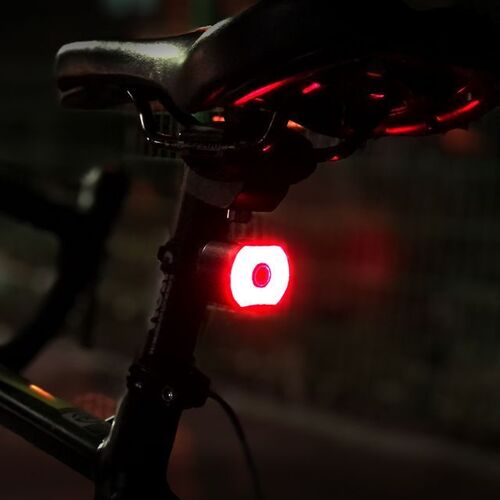 자전거 LED 브레이크 후미등 라이트 안전등 방수 C07